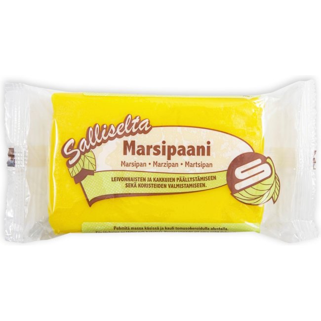 Марципан кондитерский Salliselta ( жёлтый ) 250 гр
