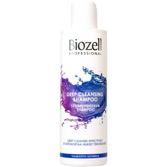 Профессиональный шампунь глубокого очищения волос Biozell Professional 200 мл Профессиональный шампунь глубокого очищения волос Biozell Professional 200 мл
