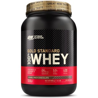 Протеиновый порошок Optimum Nutrition Gold Standard 100% WGS двойной шоколад 899 гр Протеиновый порошок Optimum Nutrition Gold Standard 100% WGS двойной шоколад 899 гр