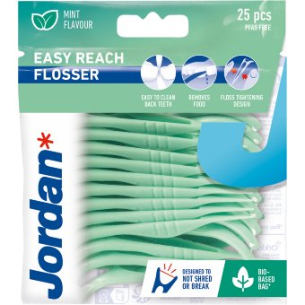Зубная нить-флосс Jordan  Easy Reach Flosser 25 шт
