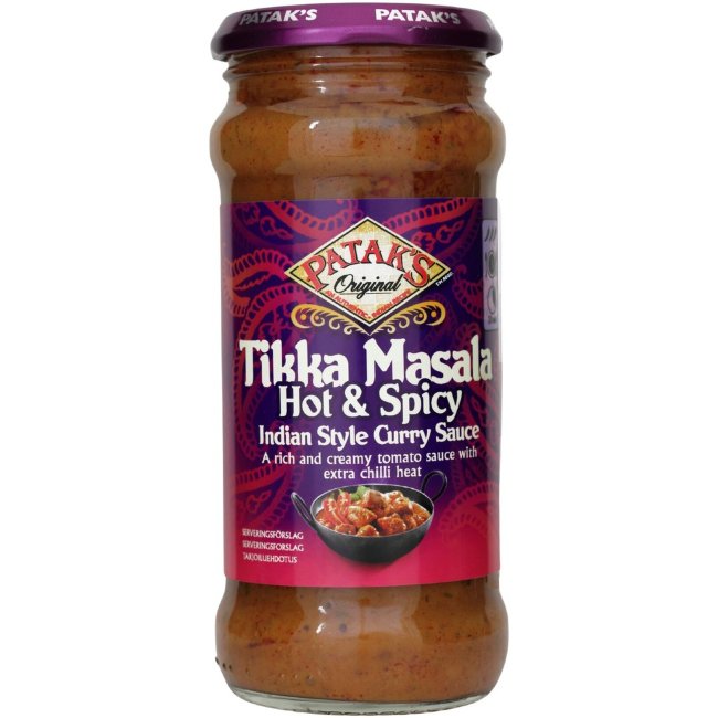 Куриный соус карри Patak's Tikka Masala 450 гр Куриный соус карри Patak's Tikka Masala 450 гр