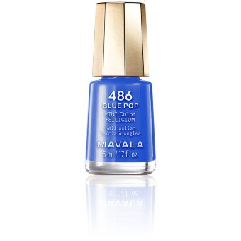 Лак для ногтей Mavala 486 Blue Pop 5 мл