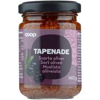Масса из черных оливок Tapenade Coop 140 гр Масса из черных оливок Tapenade Coop 140 гр