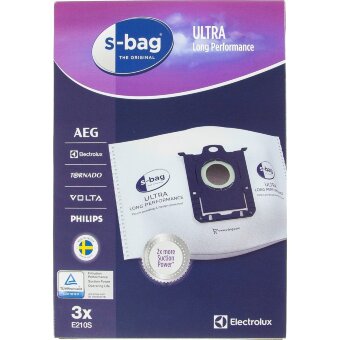 Пылесборники Electrolux S-bag Ultra Long Performance E210S 3 шт