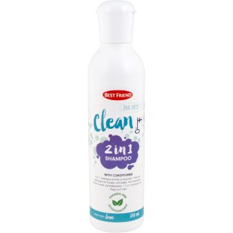 Шампунь 2в1 для домашних животных Best Friend Clean 250 мл