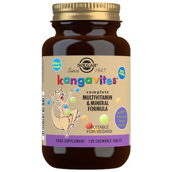 Витамины для детей Kangavites® Bouncing Berries 120 капс Solgar