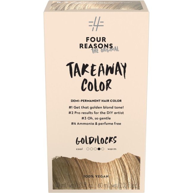 Стойкая краска для волос Four Reasons Original Takeaway Color 8.3 Золотистый светлый
