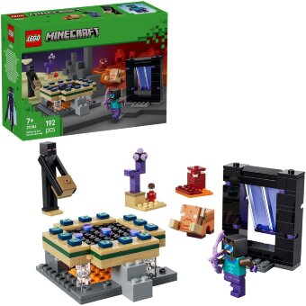 Игровой набор LEGO® Minecraft 21584 путешествие в портал рога и крайний портал