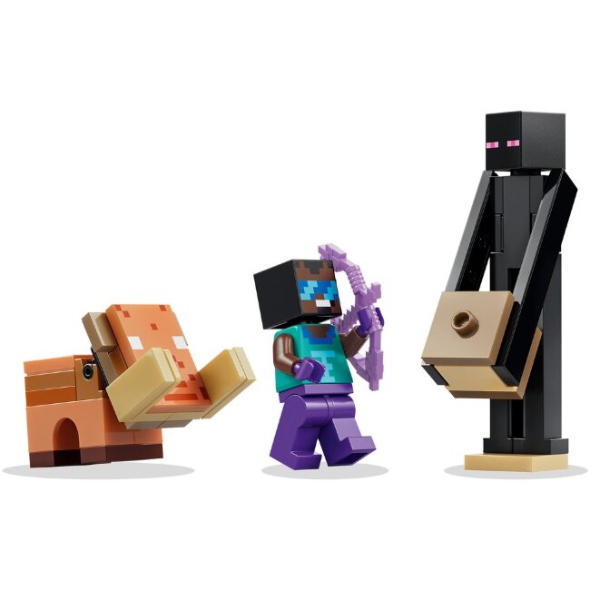 Игровой набор LEGO® Minecraft 21584 путешествие в портал рога и крайний портал