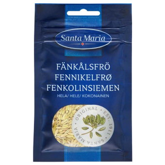 Семена фенхеля Santa Maria Fenkolinsiemen 13 гр Семена фенхеля Santa Maria Fenkolinsiemen 13 гр
