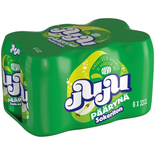 Напиток Juju Päärynä без сахара 0,33 л (уп 6 шт)