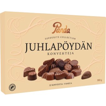 Конфеты рождественские Panda Juhlapoydan 300 гр