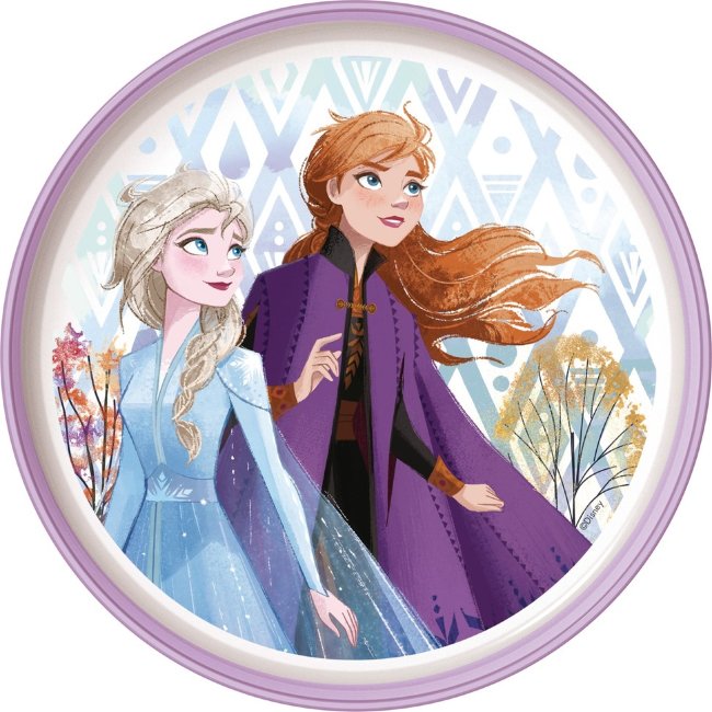 Нескользящая тарелка Frozen 2 Premium 19,5 х 2 см