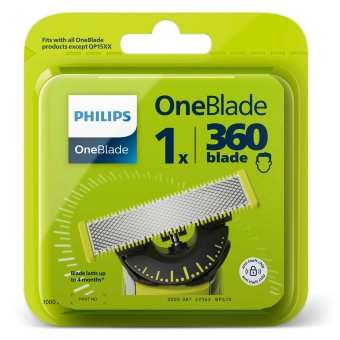 Сменное лезвие Philips OneBlade 360 с поворотом QP410/50