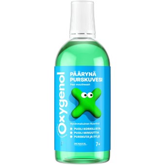 Ополаскиватель полости рта для детей от 7 лет Oxygenol 500 мл со вкусом груши Ополаскиватель полости рта для детей от 7 лет Oxygenol 500 мл со вкусом груши