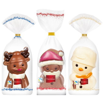 Шоколадная Рождественская фигурка Favorina 150 гр