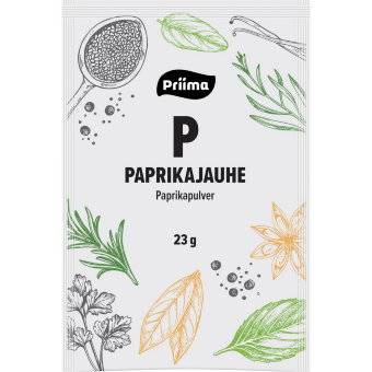 Черный перец (порошок) Priima Paprikajauhe 23 гр (цена по акции) Черный перец (порошок) Priima Paprikajauhe 23 гр (цена по акции)