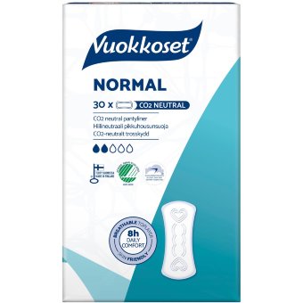 Ежедневные прокладки Vuorroset Normal 30 шт Ежедневные прокладки Vuorroset Normal 30 шт
