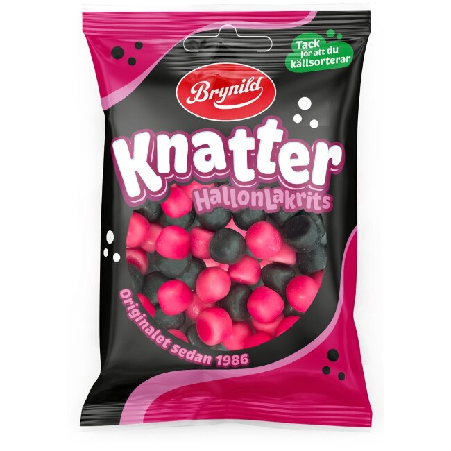 Мармелад Brynild Knatter с малиной и лакрицей 80 гр Мармелад Brynild Knatter с малиной и лакрицей 80 гр