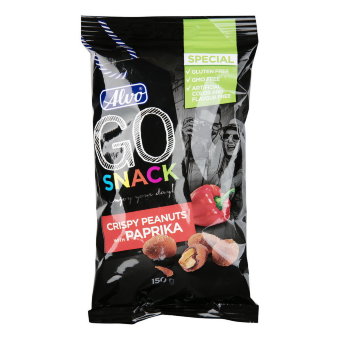 Арахис в глазури с паприкой GO SNACKS Alvo 150 г Арахис в глазури с паприкой GO SNACKS Alvo 150 г