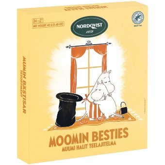 Чай Nordqvist Muumi best ревень, клубника, трюфель 24 шт/уп Чай Nordqvist Muumi best ревень, клубника, трюфель 24 шт/уп