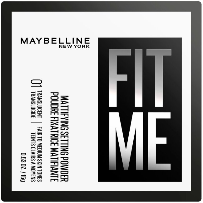Рассыпчатая пудра Maybelline New York Fit Me 1 Translucent 15 гр