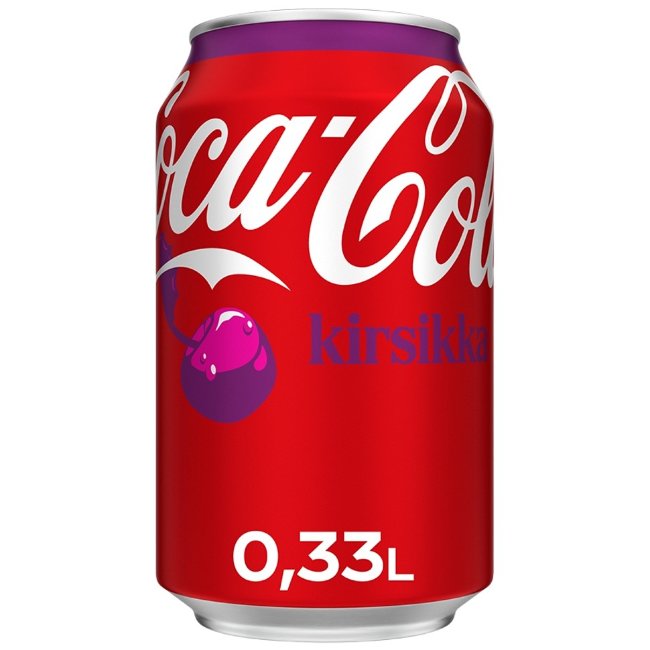 Газированный напиток Coca-Cola Original Taste вишня 0,33 л