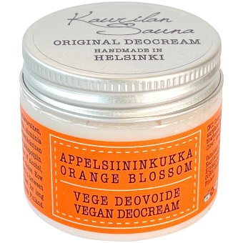 Дезодорант-крем Kaurilan Sauna Vege с цветами апельсина 50 мл Дезодорант-крем Kaurilan Sauna Vege с цветами апельсина 50 мл