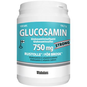 Глюкозамин для суставов Glucosamin Strong 750 мг 120 шт (усиленный)