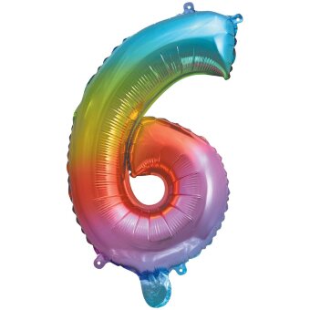 Фольгированный шар Decorata Party Rainbow 35 см № 6