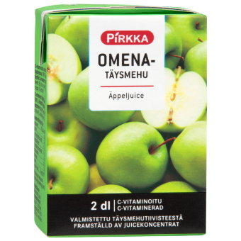 Сок яблочный Pirkka 200 мл