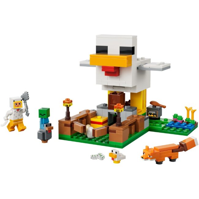 Конструктор LEGO® Minecraft 21585 куриная ферма