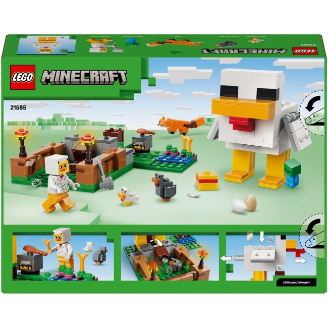 Конструктор LEGO® Minecraft 21585 куриная ферма