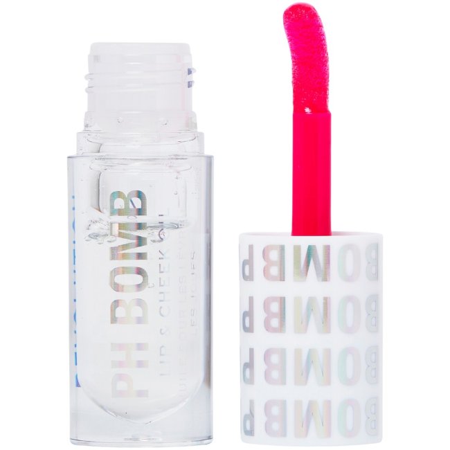 Универсальное масло для губ и щек Makeup Revolution PH Bomb 4,6 мл Универсальное масло для губ и щек Makeup Revolution PH Bomb 4,6 мл