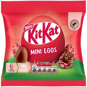 Мини-шоколадные яйца Nestle KitKat 80 гр Мини-шоколадные яйца Nestle KitKat 80 гр