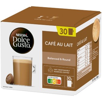 Кофе капсульный Nescafe Caf Au Lait 30 шт