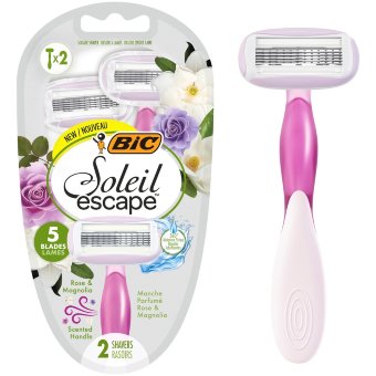 Станок BIC varsiterä Soleil Escape 5 Rose & Magnolia (уп 2 шт)