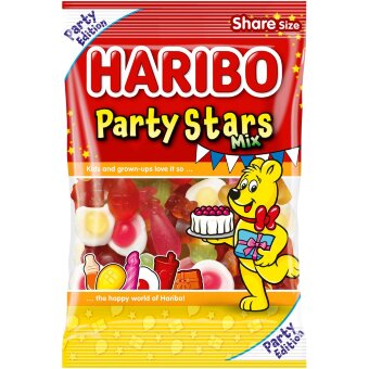Микс конфет HARIBO Party Stars 375 гр