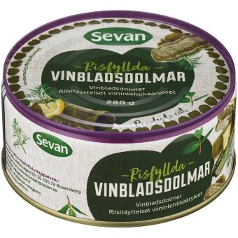 Листья винограда с рисовой начинкой Sevan 280 гр Листья винограда с рисовой начинкой Sevan 280 гр