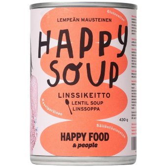 Суп Happy Soup Linssikeitto из чечевицы 430 гр Суп Happy Soup Linssikeitto из чечевицы 430 гр