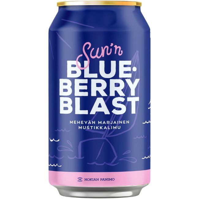 Напиток Sun'n Blueberry Blast 0,33 л Напиток Sun'n Blueberry Blast 0,33 л