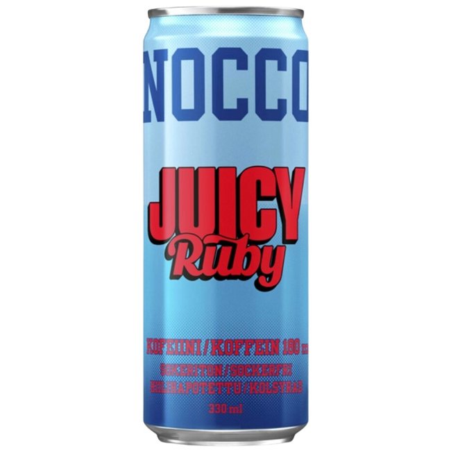 Газированный энергетический напиток NOCCO BCAA Juicy Ruby 330 мл