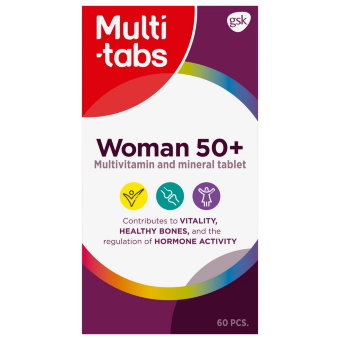 Мультивитаминный-минеральный комплекс для женщин Woman 50+ 60 таблеток Multi-Tabs Мультивитаминный-минеральный комплекс для женщин Woman 50+ 60 таблеток Multi-Tabs