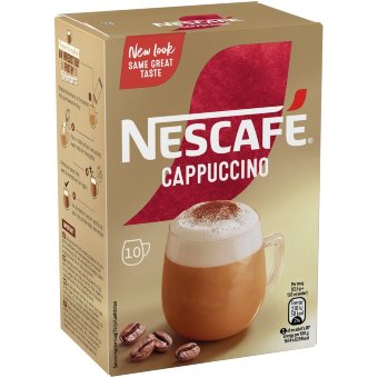 Кофейный напиток Nescafe 10 шт Cappuccino Кофейный напиток Nescafe 10 шт Cappuccino
