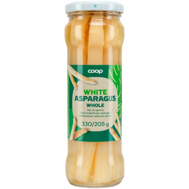 Белая спаржа в рассоле Coop 330/205 гр