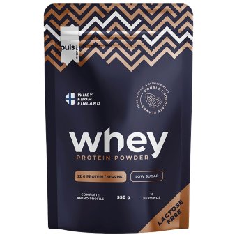 Протеиновый порошок PULS WHEY Tuplasuklaa 550 гр без лактозы отечественный Протеиновый порошок PULS WHEY Tuplasuklaa 550 гр без лактозы отечественный