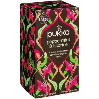 Чай органический с мятой и солодкой 20 шт Pukka Herbs 30 г Чай органический с мятой и солодкой 20 шт Pukka Herbs 30 г