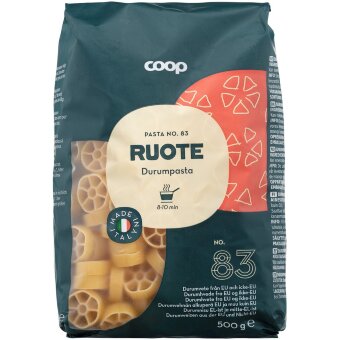 Макароны Ruote Coop 500 гр Макароны Ruote Coop 500 гр