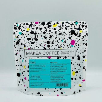 Кофе молотый Makea Coffee 220 гр Club средняя степень обжарки