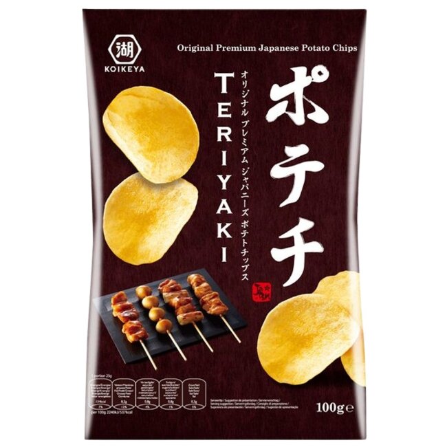 Чипсы Potechi Teriyaki 100 гр Чипсы Potechi Teriyaki 100 гр